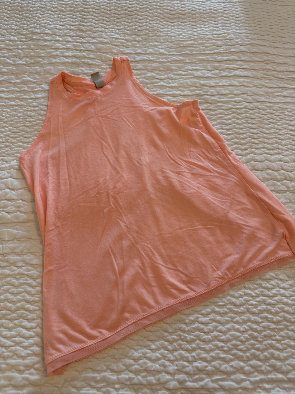 Athleta Girl, Sleeveless Tank Top - Soft Peach 🍑 Size M (8-10)